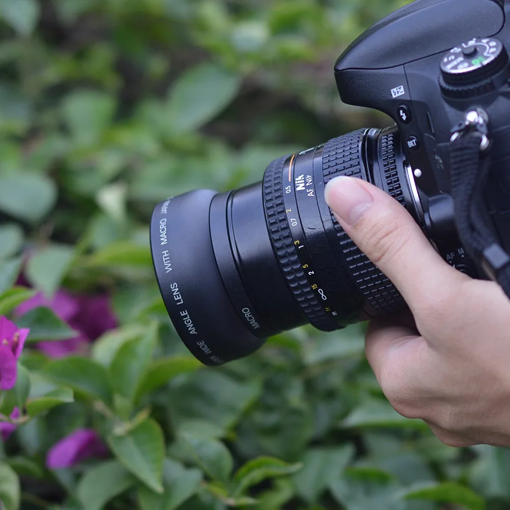 52 мм 0 45x супер широкоугольный объектив с макросъемкой для Olympus OMD EM1 EM5 II