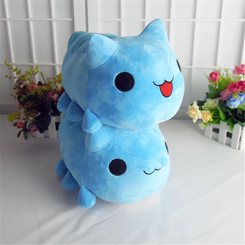 Takerlama Bugcat Capoo косплей синий милый игрушечный Кот, плюшевая кукла из мультфильма, подарок