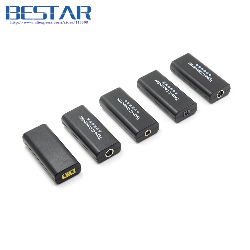 

USB-C Type-C Power to DC 5.5*2.1 /4.5*3.0 /7.4*0.6 /7.9*0.9 adapter Cable For HP Lenove Laptop Power adapter Voltage Converter