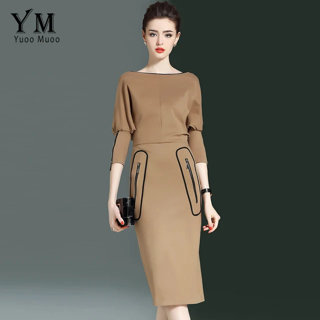 luxury work dresses