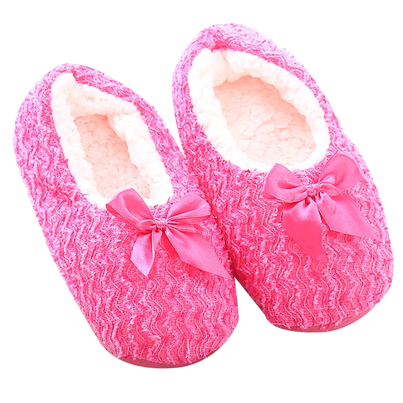 Amapo Indoor Slipper 2016 Winter Women Floor Shoes Cotton Geometry New