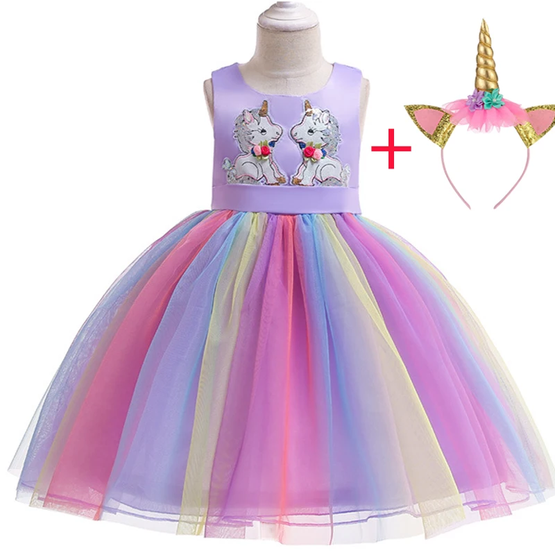 Poachers Vestido de Fiesta de Tul de Encaje Falda sin Mangas para Ni/ñas Vestido de Princesa de la Boda Carnaval con Flor Ni/ñas 1-7 A/ños Chica Vestidos Navidad de Baile de graduaci/ón