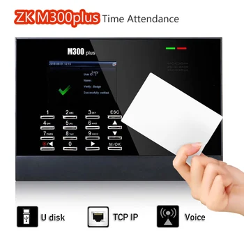 

30,000 Users ZK M300Plus Time Attendance terminal RFID reader Biometric Time Attendance System with Linux System