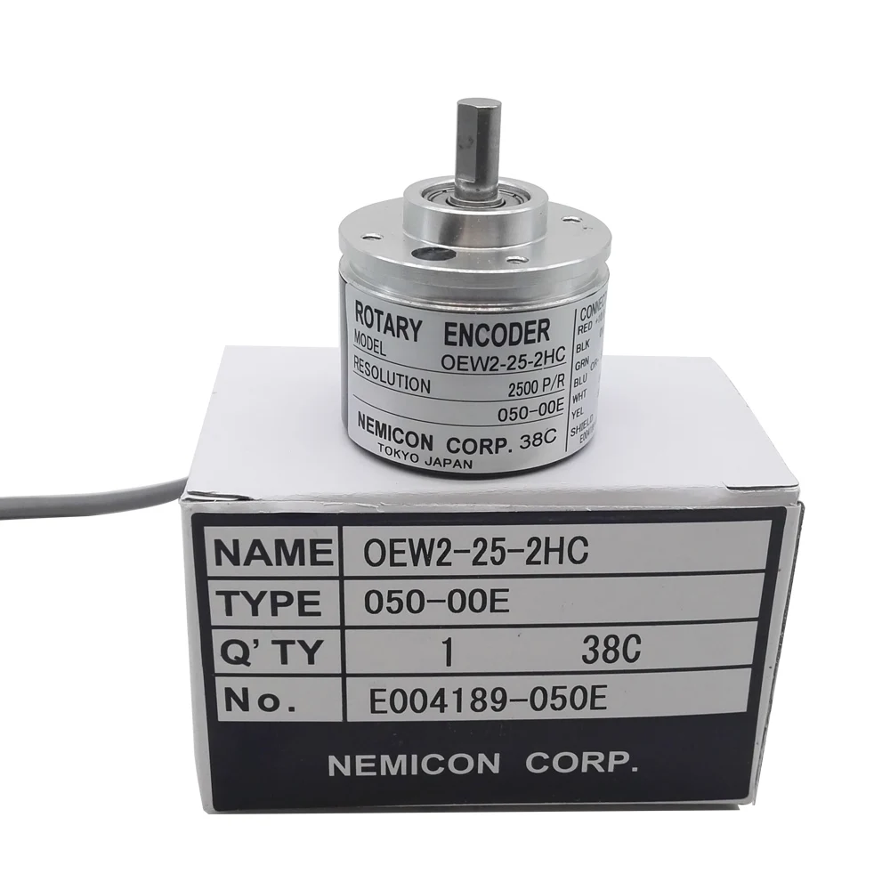New Nemicon OEW2-036-2MHT Incremental Rotary Encoder PushPull Output OEW20362MHT 