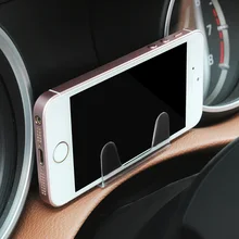 Универсальный центральный консольный автомобильный держатель телефона прозрачный мини-Невидимый кронштейн с одной рукой сбор расстановка простота в эксплуатации