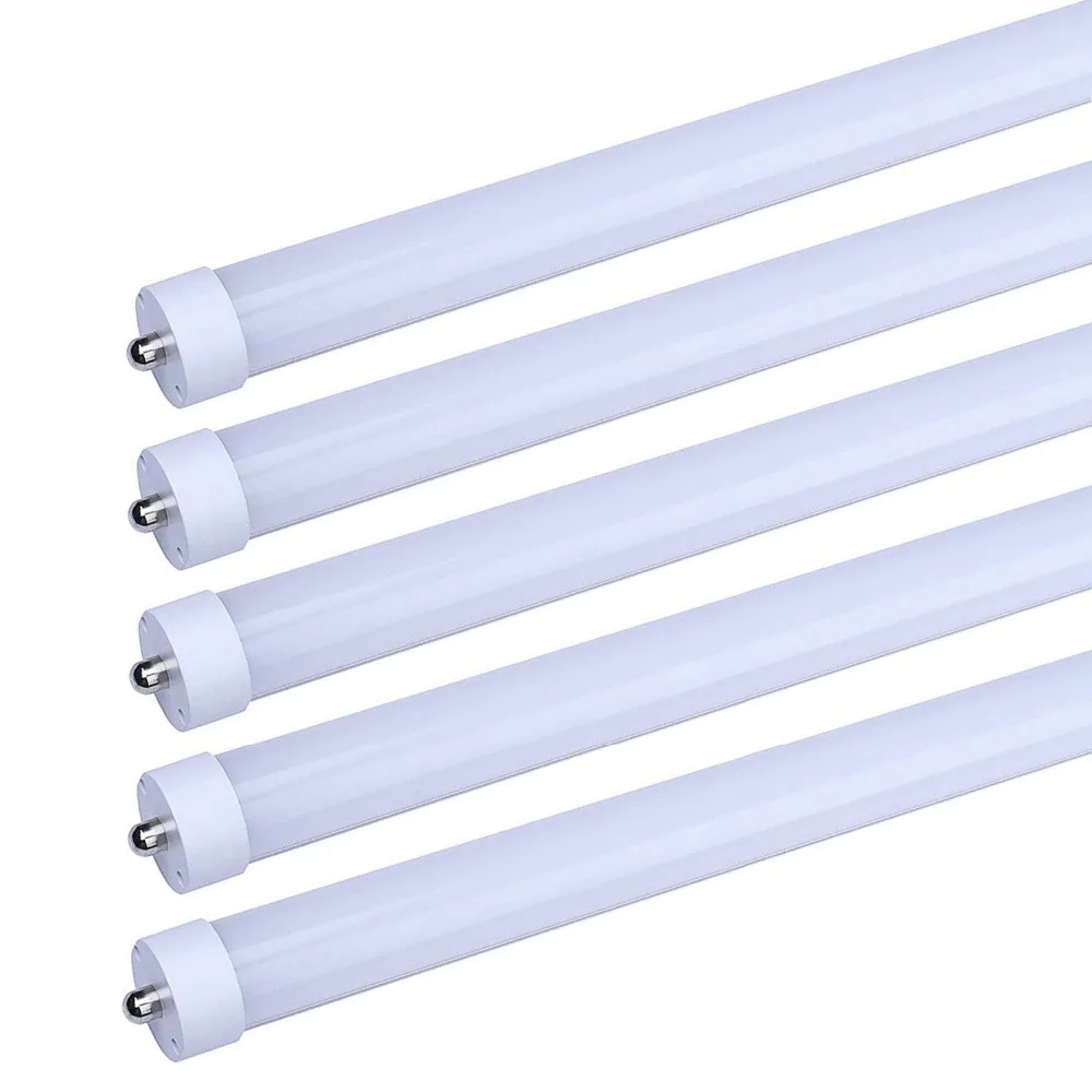 

Stock LED Bulb Light 45W 8FT Single Pin FA8 Base T8 LED Tube Lights Work without ballast Dual-Ended Power fluorescent Tube Light