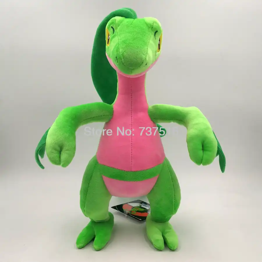 新アニメ森緑トカゲ立ちかわいい Grovyle ぬいぐるみ子供のおもちゃぬいぐるみソフト人形の子供のギフト 12 インチ Aliexpress