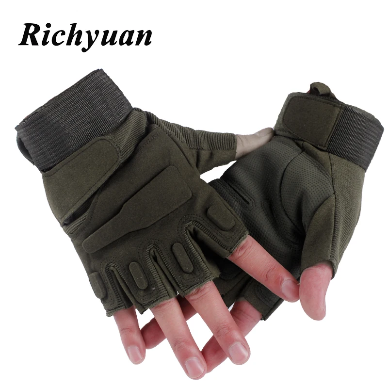 

Us Military Tactical Gloves Outdoor Sports Army Full Finger Combat Motocycle Slip-resistant Carbon Fiber Tortoise Shell Gloves