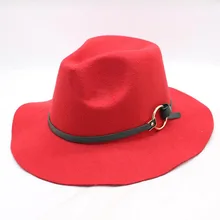 Шерстяные женские мужские Кентукки шляпа котелок Классический джентльмен широкие полями фетровые шерстяные шляпы Федора для гибкий колпак верхняя крышка