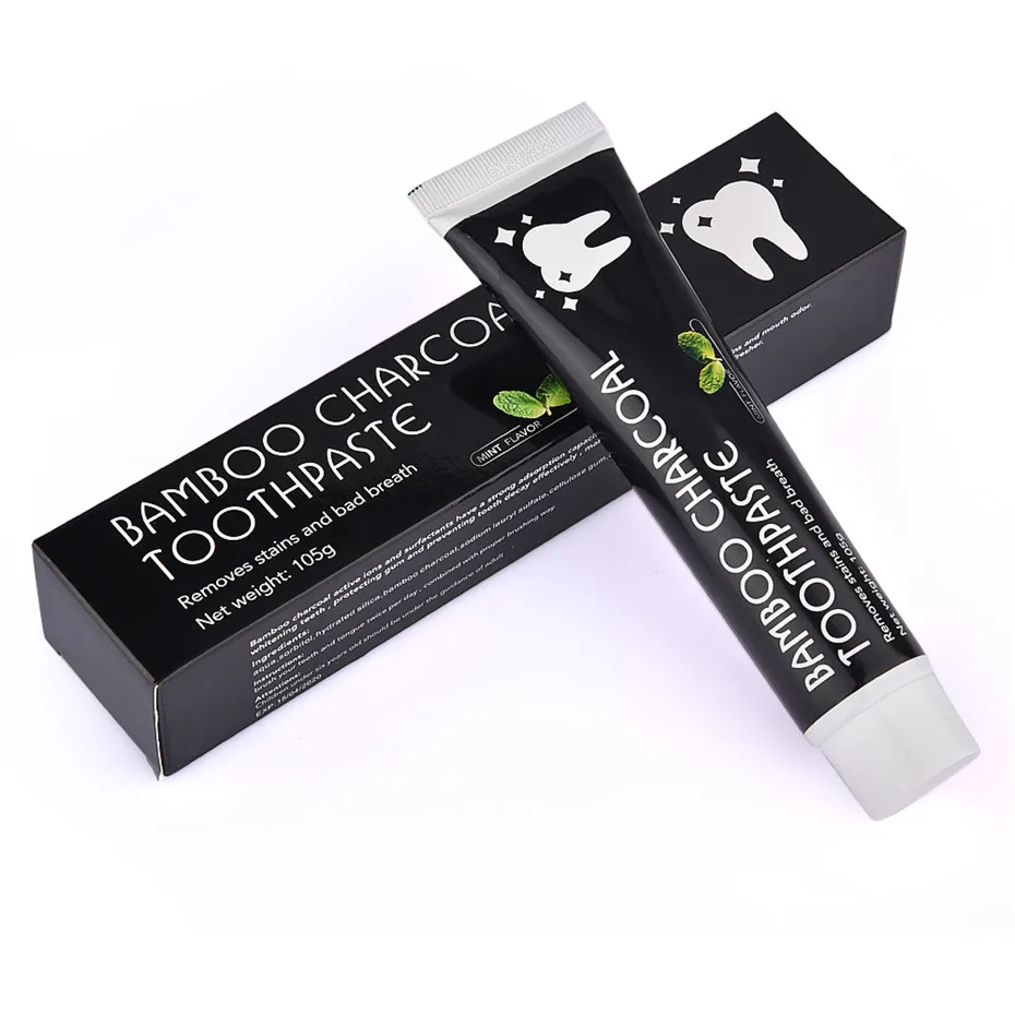 Tongwode активированный уголь зубная паста 105 г средство для гигиены полости рта отбеливающая натуральная Кокосовая угольная зубная паста