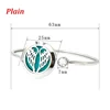 25mm 316L Stainless Steel Aromatherapy Bangle diffuser locket Bracelet Jewelry free 10pcs pads 4
