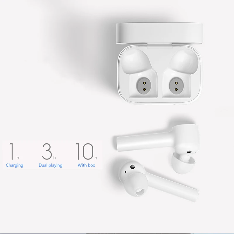  In Stock Xiaomi Airdots Pro Mi Air Bluetooth Earphone Tws ANC Switch ENC HD Auto Pause Tap Control 