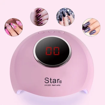 

Star 6 UV Lamp For Manicure LED Nail Dryer Lamp Sun Light Curing All Gel Polish Drying UV Gel USB Smart Timing Nail Art Tools