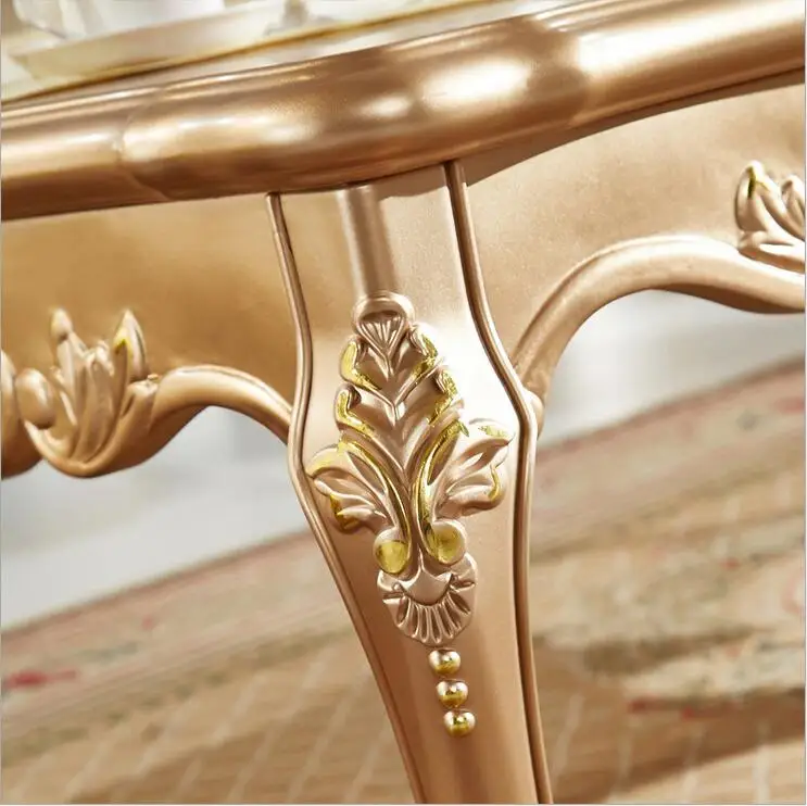 antique European style French Italian hand carved marble coffee table p10073
