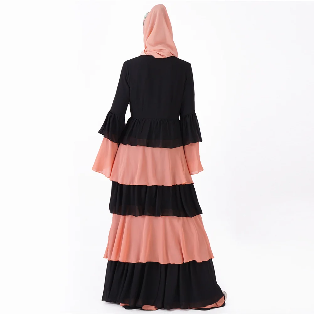 Новая мода мусульманский Банкетный кардиган abaya полное платье кимоно длинные халаты Туника Jubah катфан Ближний Восток Арабский исламский