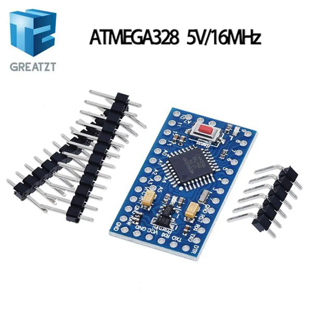 GREATZT ATMEGA328P Pro Mini 328 мини ATMEGA328 5 В/16 МГц ATMEGA328 3,3 В 8 МГц для Arduino
