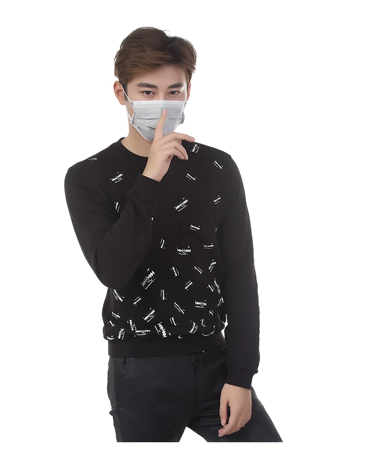 ABESO 50 шт./лот рот маски одноразовые хирургические активированный уголь анти-туман пыли маска профессиональная медицинская маска для лица