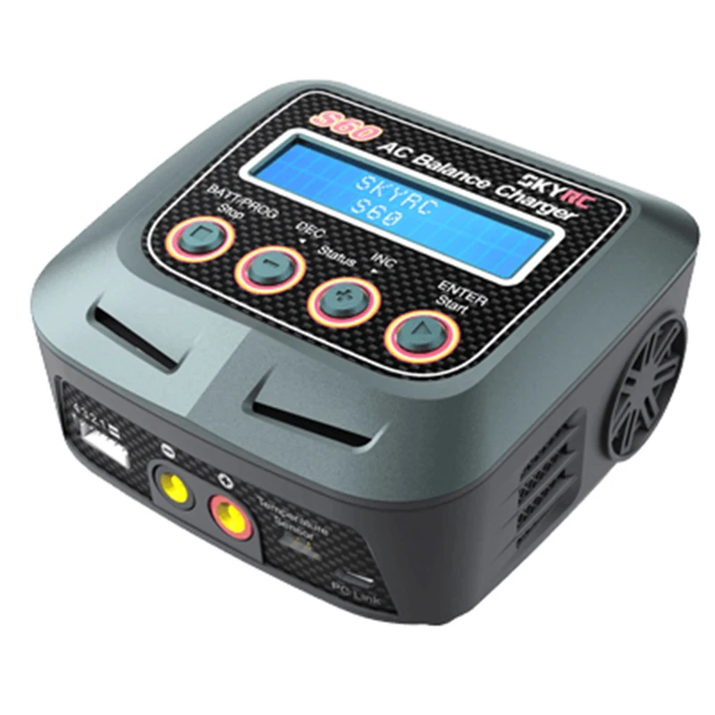 SKYRC S60 60W AC Balance Battery Charger Multi Charging Modes for RC