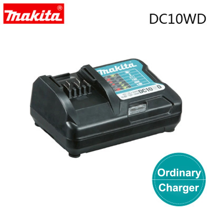 Япония Makita 12 В литиевая батарея зарядное устройство DC10WD для зарядки дрель электрическая отвертка литиевая батарея зарядное устройство - Цвет: DC10WD ordinary