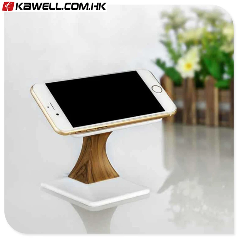 Qi Fast Wireless Charging Pad for smart phone Wireless Charger for iPhone X USB Charger Anti-Slip Wood Pad for iPhone 8