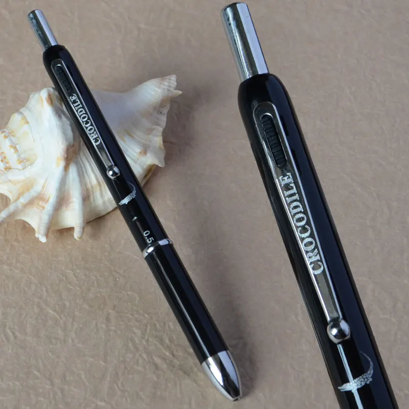 

CROCODILE BLACK 4-IN-1 BALLPOINT PEN AND PENCIL 0.5MM