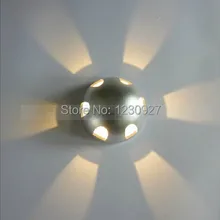 1 Вт современный светодиодный настенный светильник для спальни/Ванная комната зеркало фары современный и контракт LED-лампа для освещения коридоров