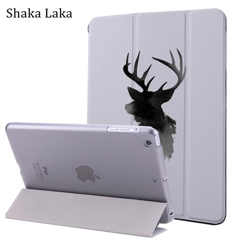 

Printed Tablet Cover For 2017 New iPad Pro 9.7 10.5 11 Air 1 2 Stand Shell Anti Drop/Dust For iPad 2 3 4 Mini 1 2 3 4 5 Case