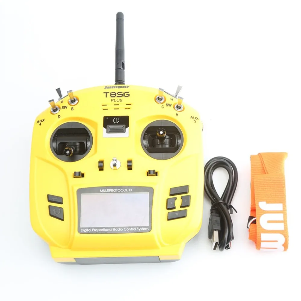 

T8SG Jumper V2/V2.0 PLUS/Advanced Multi-Protocol 12CH Compact Transmitter for Flysky Frsky DSM2 Walkera Futaba