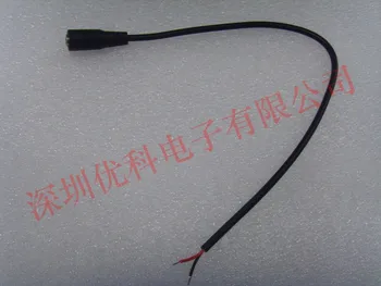 

Shipping For3.5*1.35mm Free female head line full copper quality DC line security monitoring plug line 30cm power line
