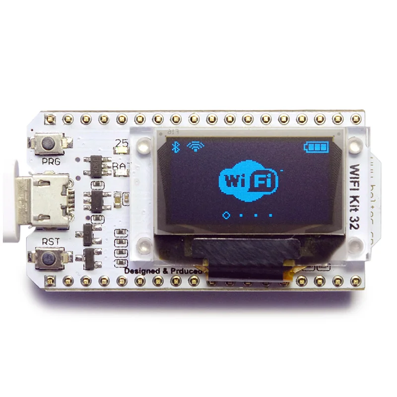 Новый ESP32 Чип wifi Bluetooth Плата развития OLED IOT Kit модуль DOM668|Компьютерные кабели и