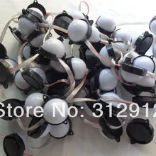 56 мм диаметр WS2811 светодиодный пиксельный модульный, инжекторного типа, 1,44 Вт, 6 шт. внутренние светодиоды, DC12V вход; IP68; молочное покрытие