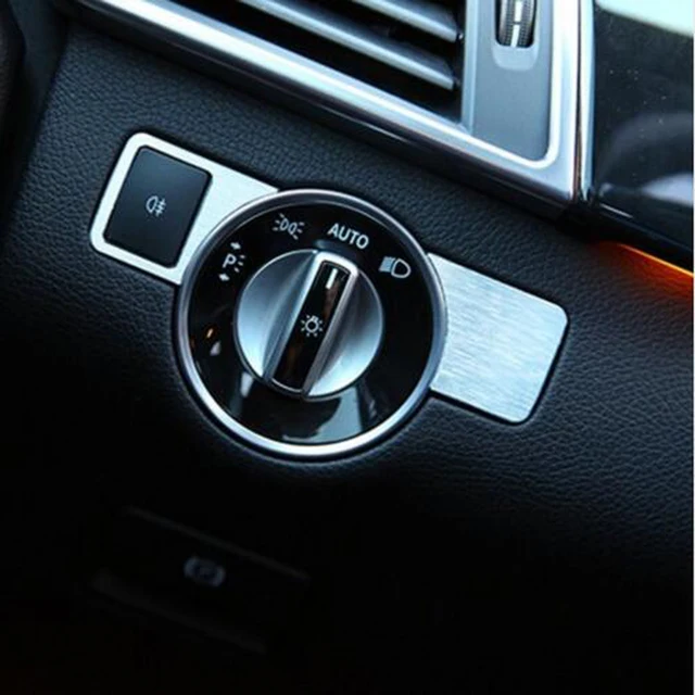Car styling Headlight Adjustment Button Cover For Mercedes Benz A W176