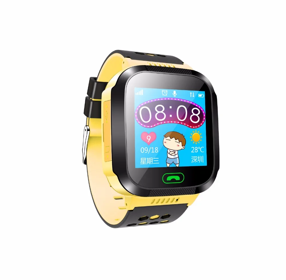 

Touch Screen Kids LBS Watch Sleep Monitor with Camera Lighting Smart Watch SOS Baby Clock for SMS Reminder Parent Remote Control