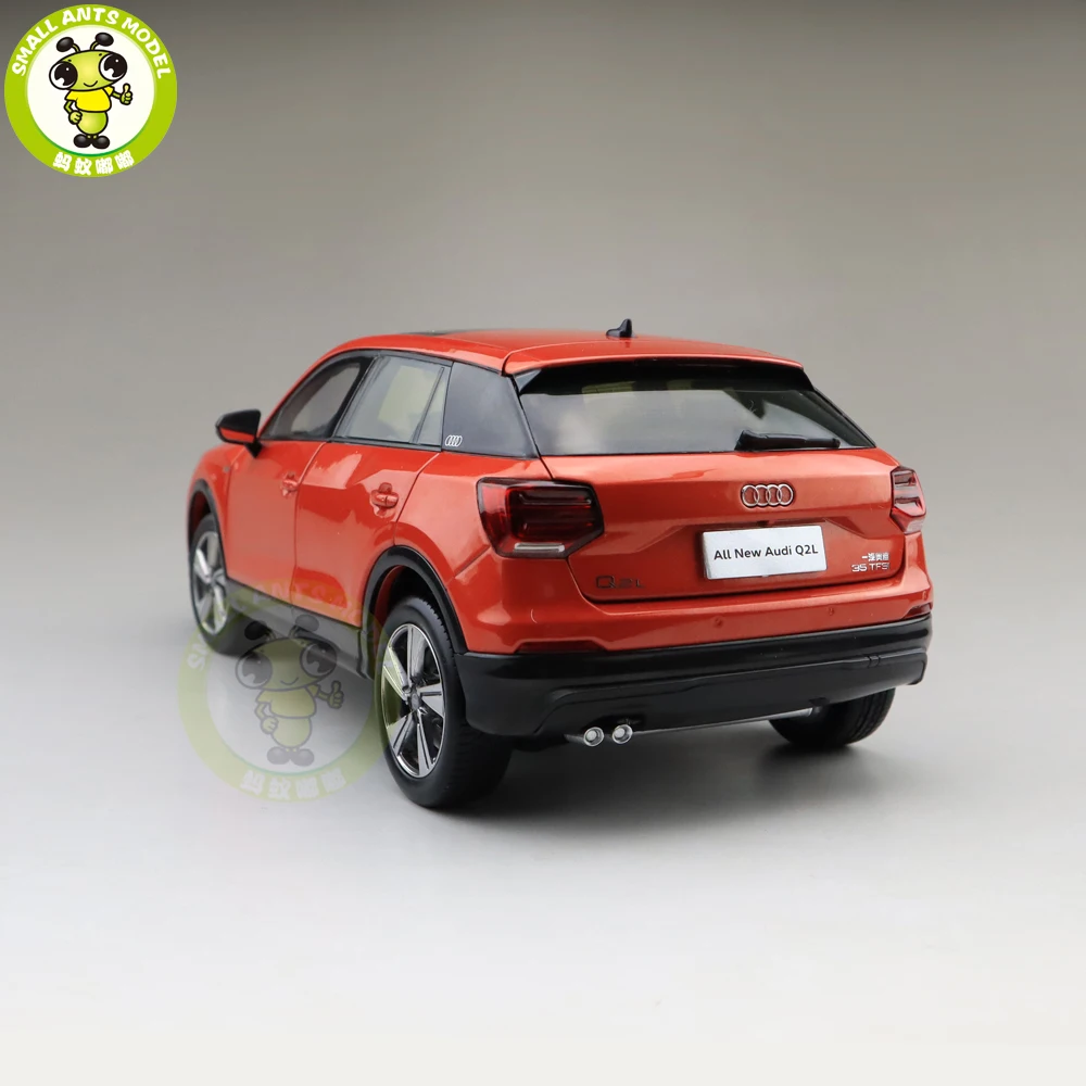 1/18 все новые Audi Q2 Q2L SUV литая модель металлический автомобиль внедорожник модель игрушки для девочек Дети мальчик подарочная коллекция оранжевый