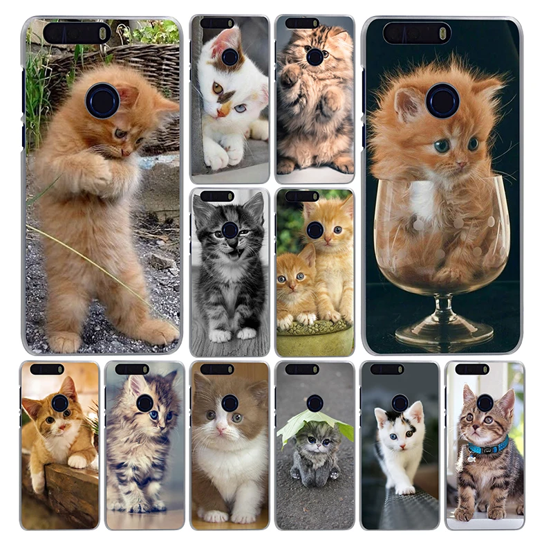 

Lavaza Funny Kitten Cat Phone Case for Huawei Honor Note 10 Play 10 9i 9 8C 8X 8 Lite 7X 7A 6C Pro 6A