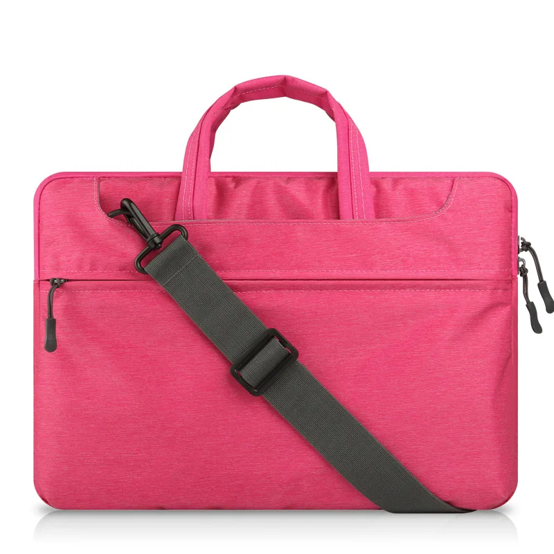 Дешевый фетровый чехол для ноутбука, водонепроницаемый чехол, защитный чехол для ноутбука, 15,6 дюймов, удобная сумка(розовый