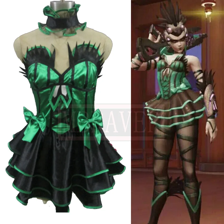 

OW Amelie Lacroix Widowmaker Cosplay Costume Custom Made Any Size