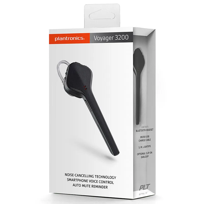Беспроводные Bluetooth наушники Plantronics Voyager 3200 с поддержкой множества языков|Наушники