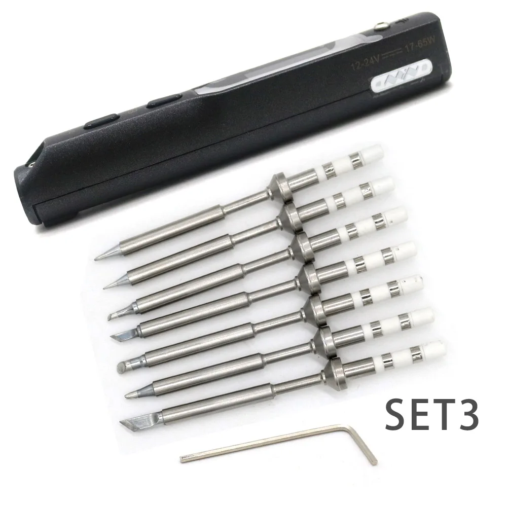 Mini Portable TS100 OLED Programmable Electric Soldering Iron station STM32 Digital display Rapid W