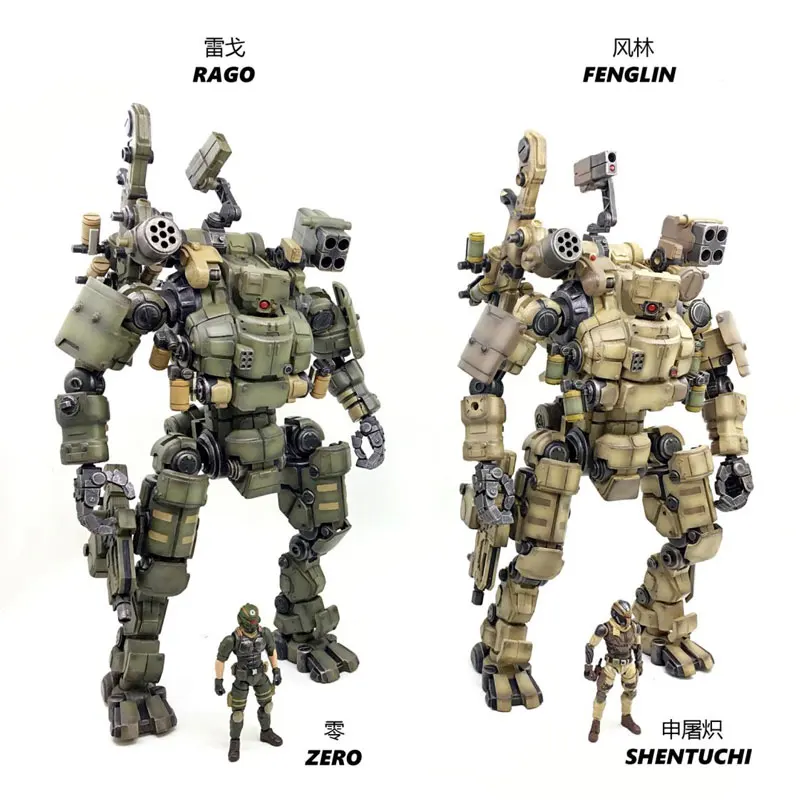 

JOYTOY HZ0026 1:27 RAGO / FENGLIN Super Active Mecha Action Figure for Fans Holiday Gift