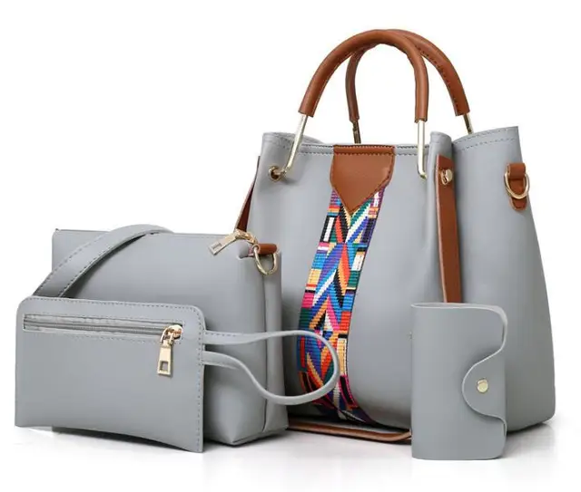 Buy 4 Pcs/set Women Handbag 2019 Messenger Bags For