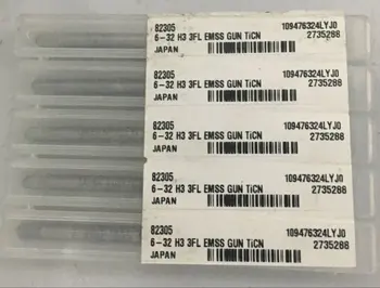 

4PCS EMSS THREADING TAPS 6 - 32 H3 3FL 2735288