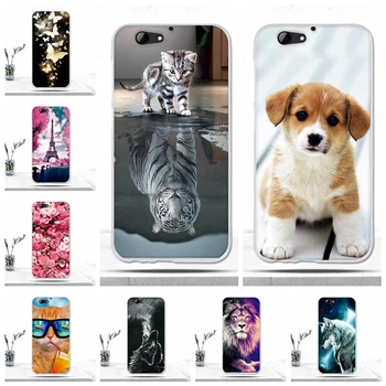 

For HTC One A9s Case Back Cover Soft Silicone TPU Cool Phone Cover for HTC One A9s Fundas Case for HTC A9s Protective Bags Capas