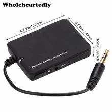 Горячая Распродажа мини Беспроводной аудио стерео Bluetooth музыкальный приемник 3,5 мм для автомобиля, сертификат качества ce и gs адаптер для Динамик MP3 MP4 телефон ПК A2DP устройств