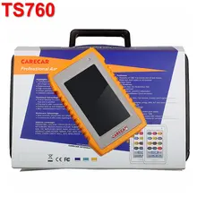Newest Car Auto diagnosic&Coding Tool Scanner Carecar TS760 with Multi-language Automotive Functional Scanner Automotriz