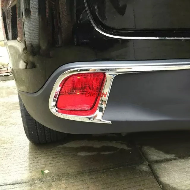 

ABS Chrome Rear Fog Light Lamp Cover Trim Fit For Toyota Highlander 2014 2015 2016 2018