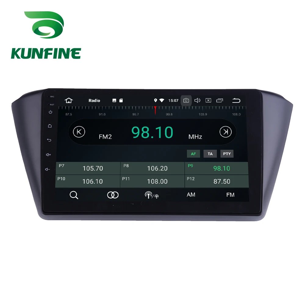 Sale Android 9.0 Ram 4G Rom 64G PX6 Cortex A72 Car DVD GPS Multimedia Player Car Stereo For Skoda Fabia 2015-2017 Low Configuration 5