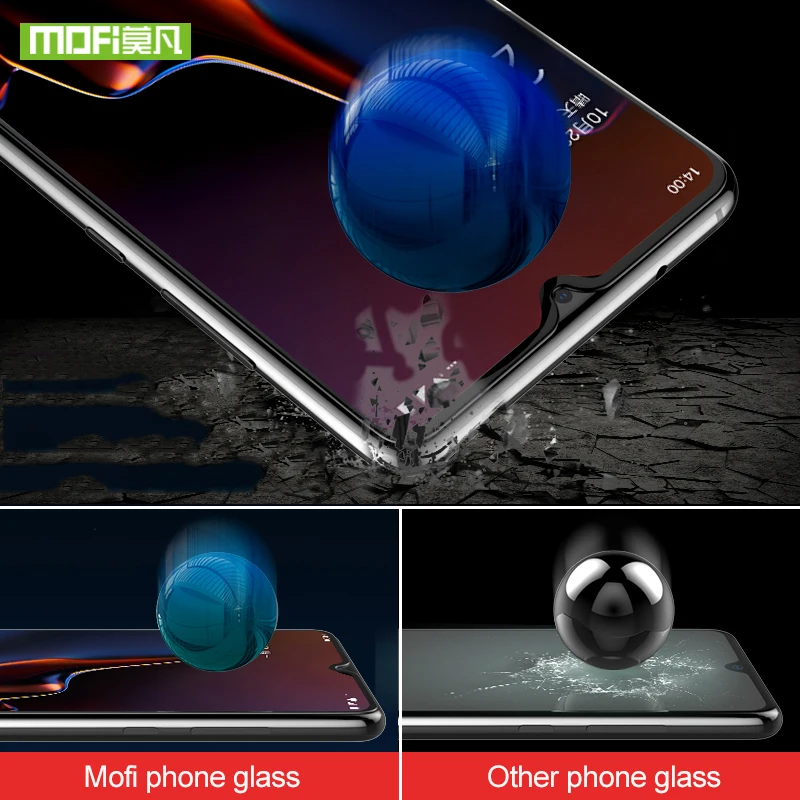 MOFi oneplus 6T стекло 6t протектор экрана полное покрытие из закаленного стекла