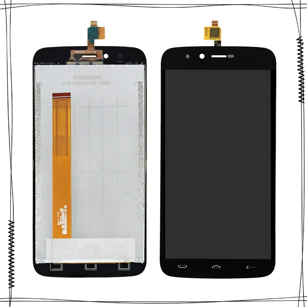 Для HOMTOM HT50 ЖК-дисплей + сенсорный экран ЖК-дигитайзер стеклянная панель Замена