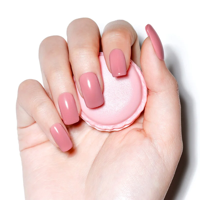 BORN PRETTY Millennial Pink Gel Series Pure Nail Color Nail Gel Polish 6ml Soak Off UV Lacquer Varn